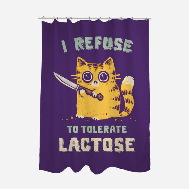 I Refuse To Tolerate Lactose-None-Polyester-Shower Curtain-kg07