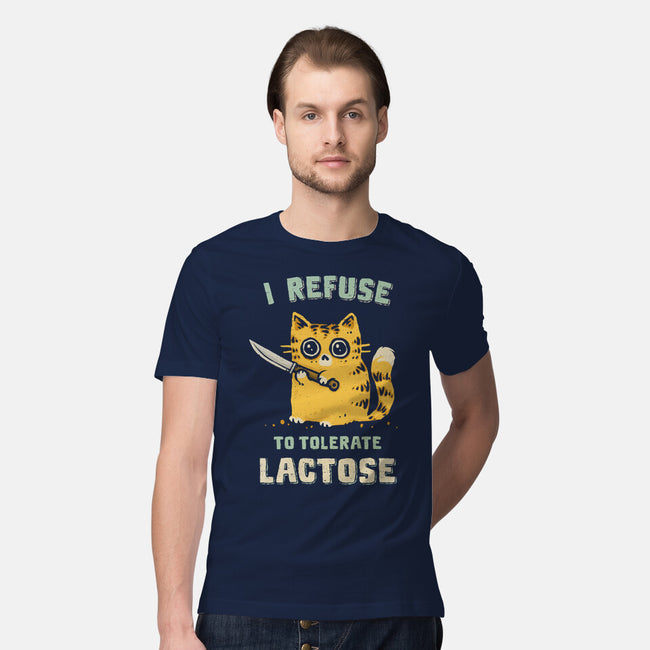 I Refuse To Tolerate Lactose-Mens-Premium-Tee-kg07