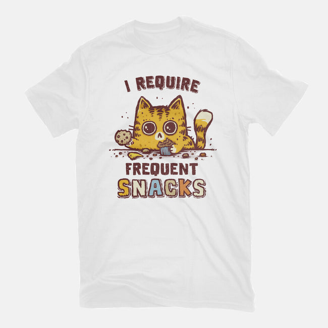 I Require Snacks-Youth-Basic-Tee-kg07