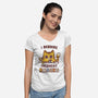 I Require Snacks-Womens-V-Neck-Tee-kg07