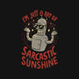 Ray Of Sarcastic Sunshine-Youth-Crew Neck-Sweatshirt-Arigatees