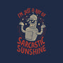 Ray Of Sarcastic Sunshine-None-Matte-Poster-Arigatees