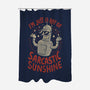 Ray Of Sarcastic Sunshine-None-Polyester-Shower Curtain-Arigatees