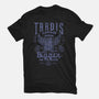 Tardis Garage-Unisex-Basic-Tee-Arinesart