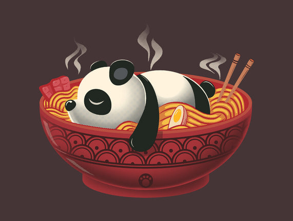 Sleepy Ramen Panda