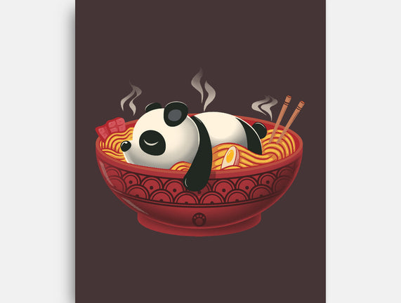 Sleepy Ramen Panda