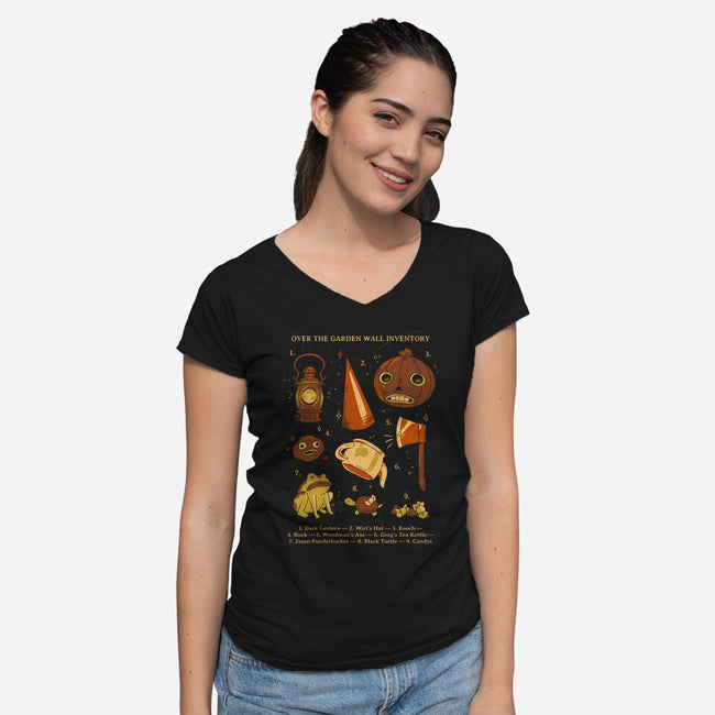 Garden Inventory-Womens-V-Neck-Tee-yumie