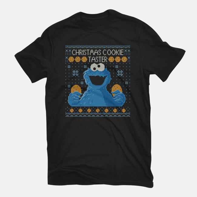 Christmas Cookie Taster-Mens-Heavyweight-Tee-erion_designs