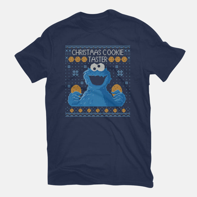 Christmas Cookie Taster-Womens-Fitted-Tee-erion_designs