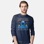 Christmas Cookie Taster-Mens-Long Sleeved-Tee-erion_designs