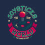 Joysticks To The World-Unisex-Basic-Tee-teesgeex