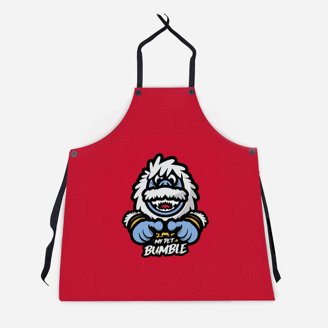 My Pet Bumble-Unisex-Kitchen-Apron-jrberger