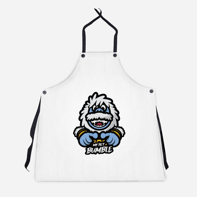 My Pet Bumble-Unisex-Kitchen-Apron-jrberger