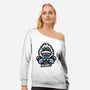 My Pet Bumble-Womens-Off Shoulder-Sweatshirt-jrberger