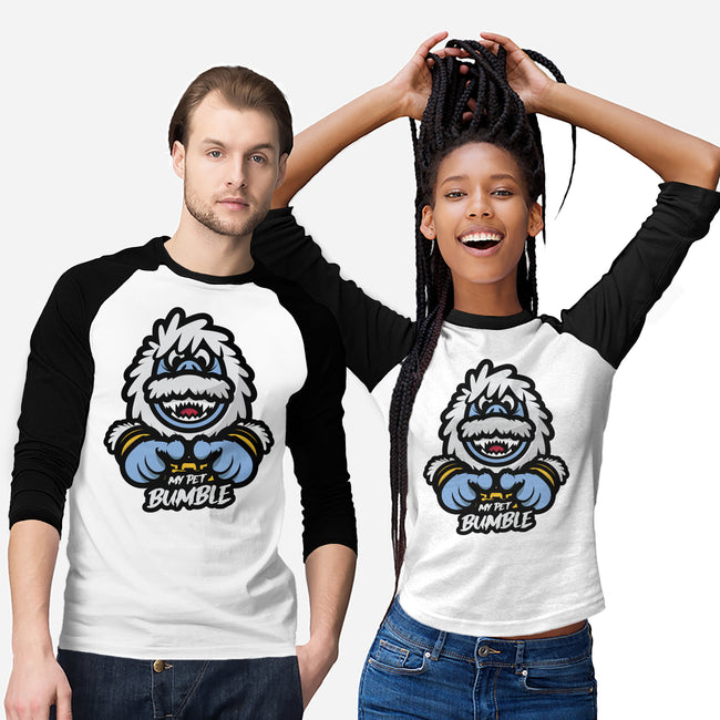 My Pet Bumble-Unisex-Baseball-Tee-jrberger