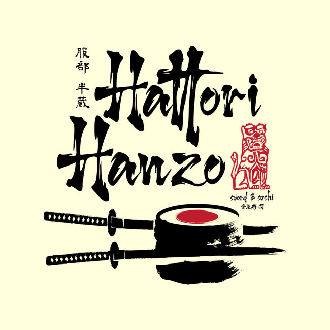 Hattori Hanzo Sword And Sushi-None-Basic Tote-Bag-DrMonekers