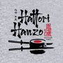 Hattori Hanzo Sword And Sushi-Unisex-Basic-Tee-DrMonekers