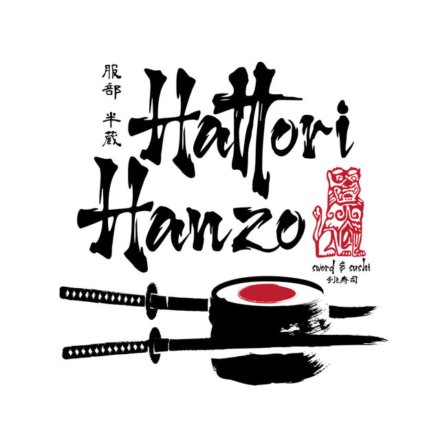 Hattori Hanzo Sword And Sushi-Mens-Heavyweight-Tee-DrMonekers