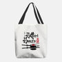 Hattori Hanzo Sword And Sushi-None-Basic Tote-Bag-DrMonekers