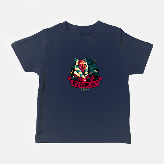 Joy To The Galaxy-Baby-Basic-Tee-teesgeex