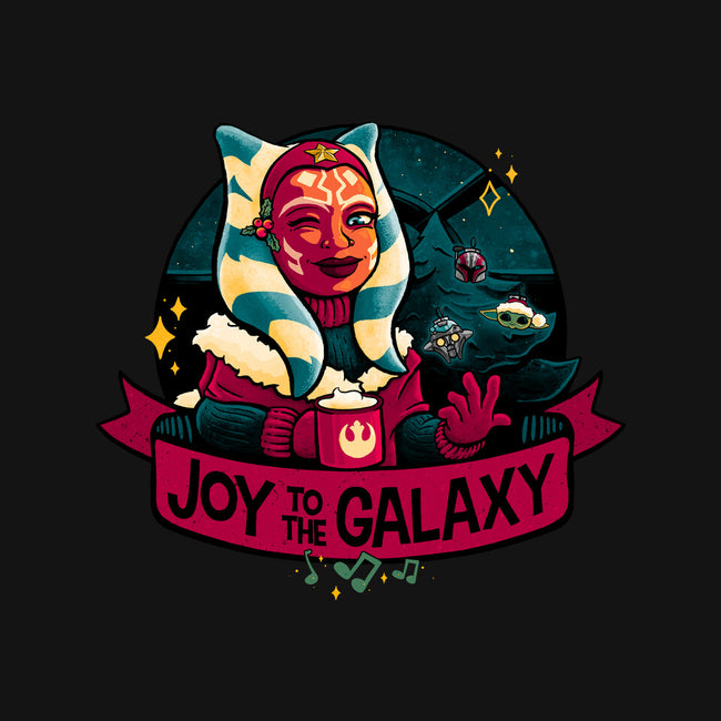 Joy To The Galaxy-Womens-V-Neck-Tee-teesgeex