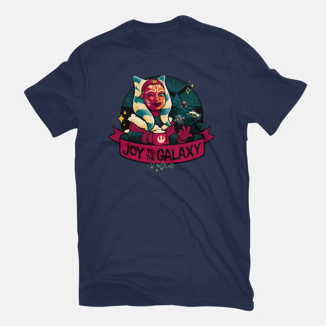 Joy To The Galaxy-Womens-Fitted-Tee-teesgeex