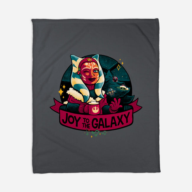 Joy To The Galaxy-None-Fleece-Blanket-teesgeex