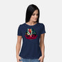 Joy To The Galaxy-Womens-Basic-Tee-teesgeex