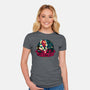 Joy To The Galaxy-Womens-Fitted-Tee-teesgeex