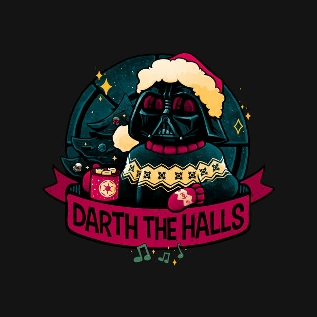 Darth The Halls-None-Removable Cover w Insert-Throw Pillow-teesgeex