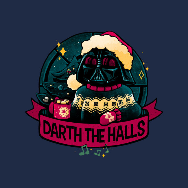 Darth The Halls-Womens-Basic-Tee-teesgeex