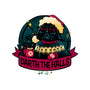 Darth The Halls-Womens-V-Neck-Tee-teesgeex