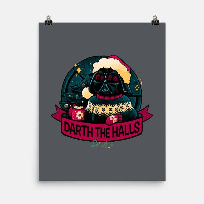 Darth The Halls-None-Matte-Poster-teesgeex