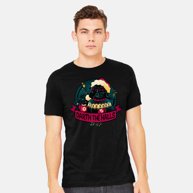 Darth The Halls-Mens-Heavyweight-Tee-teesgeex