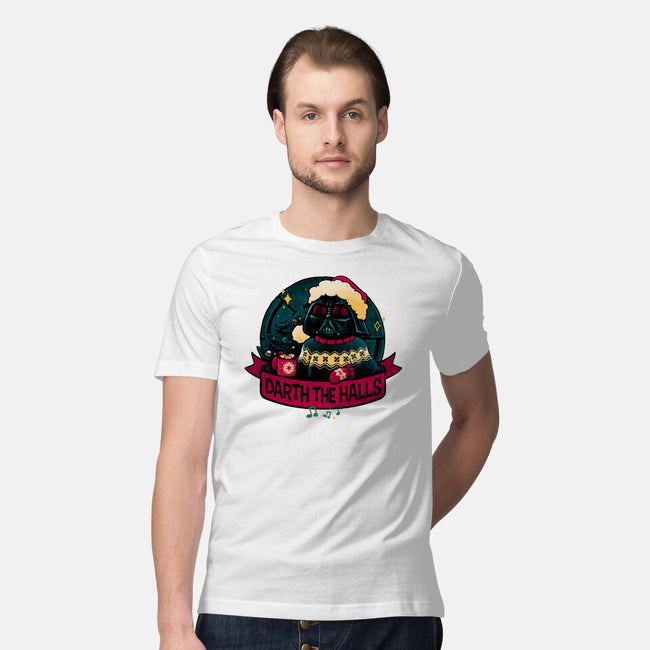 Darth The Halls-Mens-Premium-Tee-teesgeex