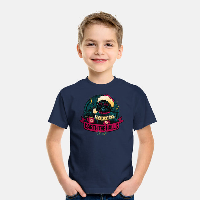 Darth The Halls-Youth-Basic-Tee-teesgeex