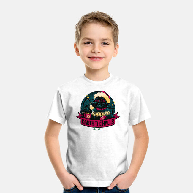 Darth The Halls-Youth-Basic-Tee-teesgeex