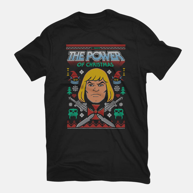 The Power Of Christmas-Mens-Basic-Tee-Arinesart