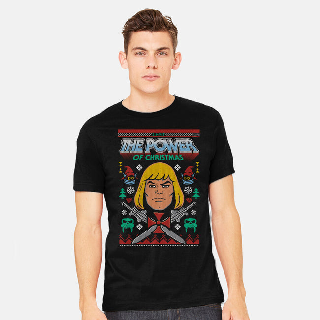 The Power Of Christmas-Mens-Heavyweight-Tee-Arinesart