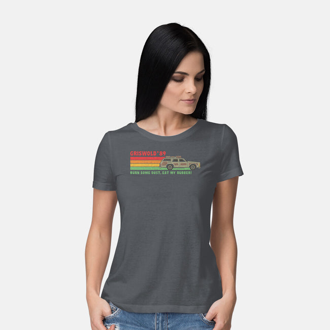 Retro Vacation-Womens-Basic-Tee-anarist