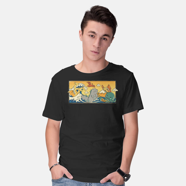 The Great Wave Kawaiiju-Mens-Basic-Tee-anarist