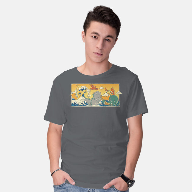 The Great Wave Kawaiiju-Mens-Basic-Tee-anarist