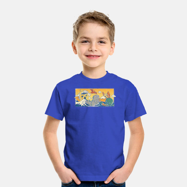 The Great Wave Kawaiiju-Youth-Basic-Tee-anarist