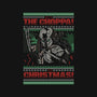 A Choppa Christmas-Womens-Off Shoulder-Sweatshirt-Arinesart