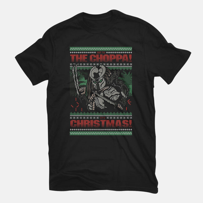 A Choppa Christmas-Mens-Heavyweight-Tee-Arinesart