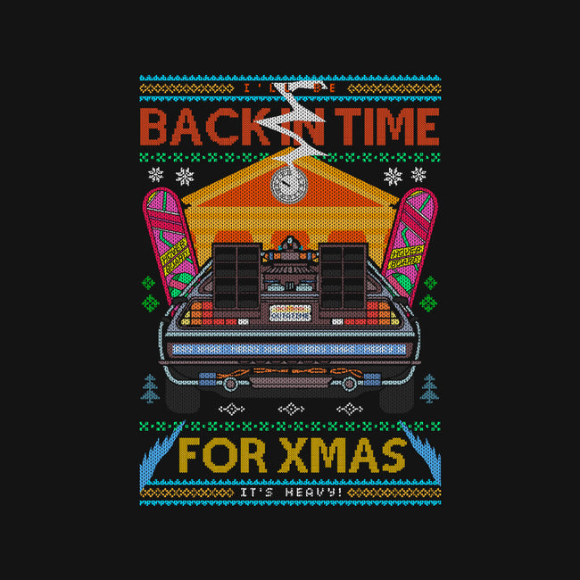 Back In Time For Christmas-None-Fleece-Blanket-Arinesart