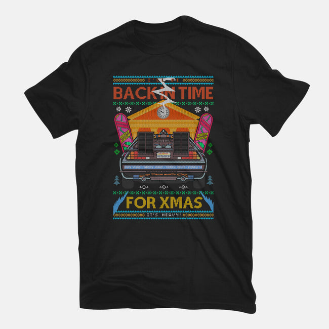 Back In Time For Christmas-Mens-Heavyweight-Tee-Arinesart