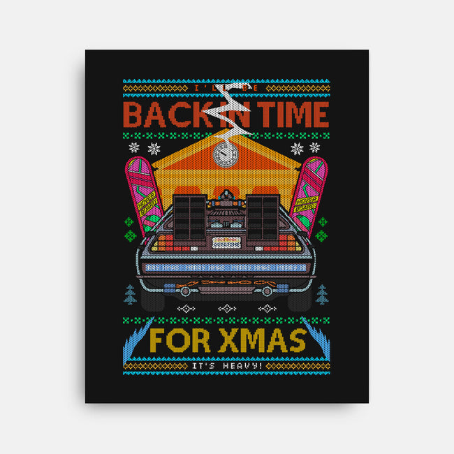 Back In Time For Christmas-None-Stretched-Canvas-Arinesart