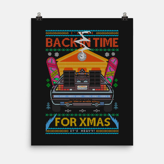 Back In Time For Christmas-None-Matte-Poster-Arinesart