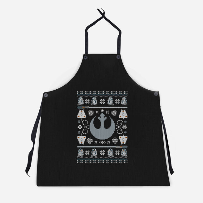 A Very Rebel Christmas-Unisex-Kitchen-Apron-Arinesart